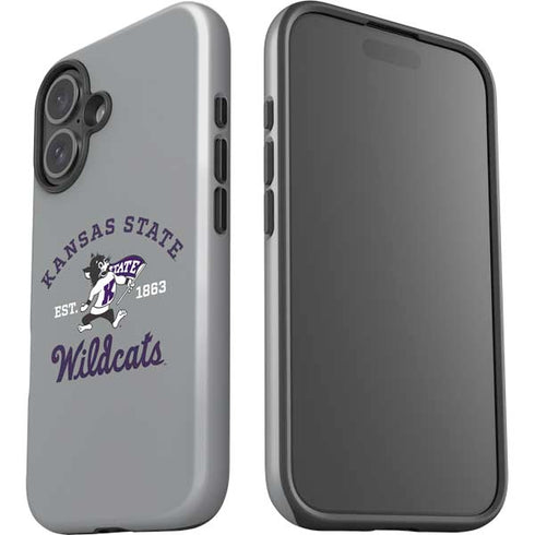 Kansas State University Wildcats Est 1863 iPhone 16 Plus Impact Case